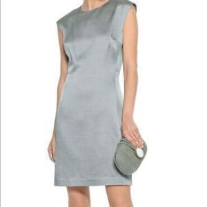 Silver, metallic dress